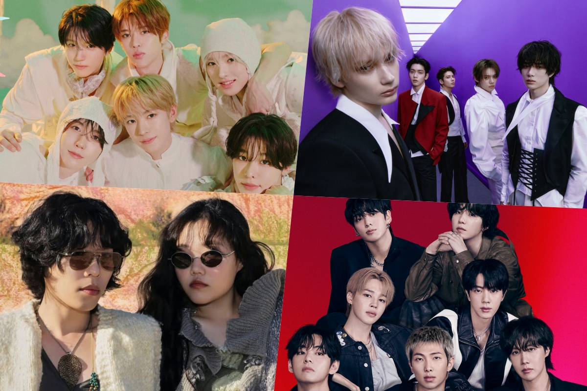 soompi's tweet photo. #NCTWISH, #TXT, #AKMU, And #BTS Top Circle Weekly Charts
https://t.co/Z11Fu77T7z https://t.co/FH7YEgxIkM