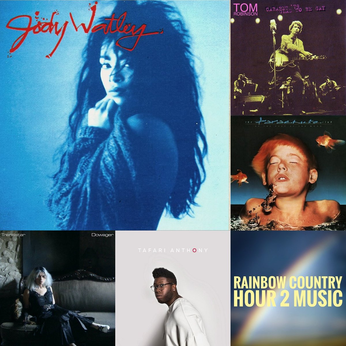 MarkTaraMusic's tweet photo. #RainbowCountry🌈
THIS WEEK ON AIR!
Broadcast Radio & Streaming
Tues May 5 - Mon Mar 11
🌈
HR 2 - #Music
80s - @jodywatley #TheParachuteClub
@LorraineSegato
Trans Artist - #TransStar
R&B - @tafarianthony
Rock - #TomRobinson @gladtobegay https://t.co/yn2Q9Fz8GB