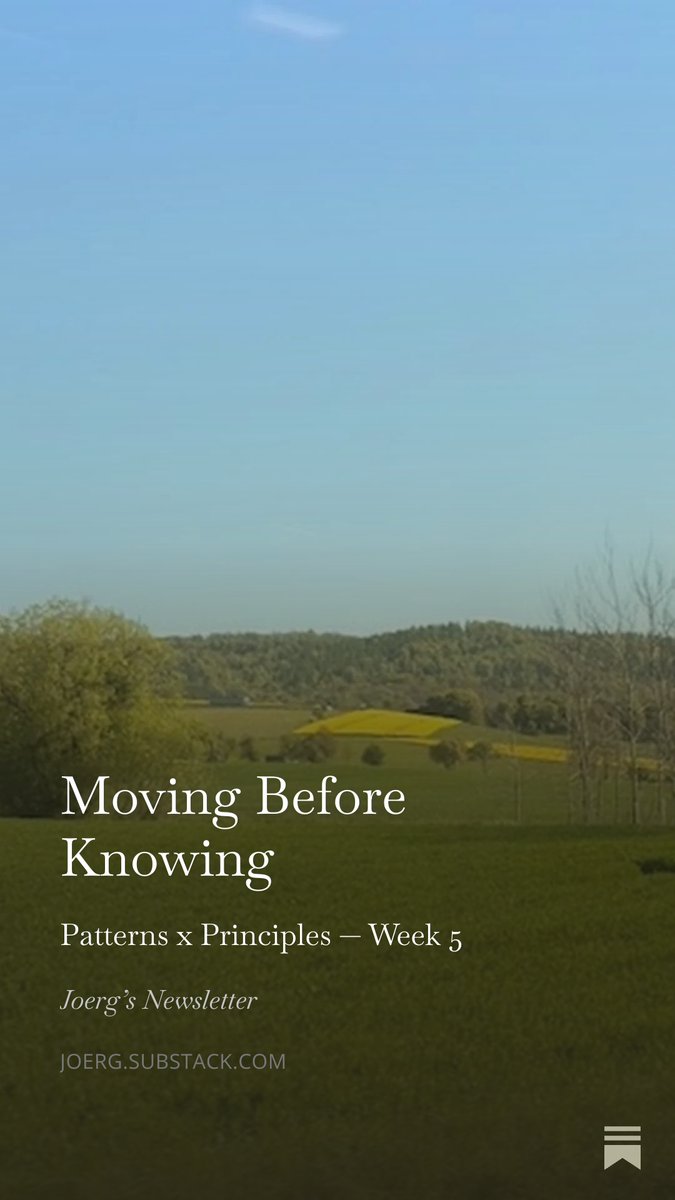 joerg's tweet photo. "When is something ready to be released?"

The answer I always land on: never, and always. https://t.co/bBUPm2Twne