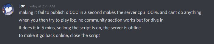 The Burning of LBPOnline tweet media