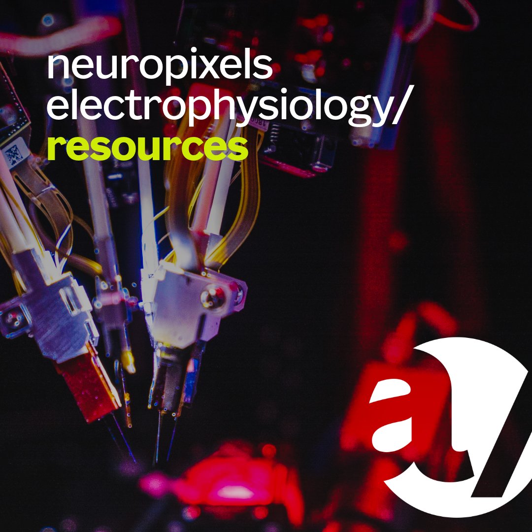 AllenInstitute's tweet photo. Using #Neuropixels or want to upskill? Check out our free and open Neuropixels resources including:
โ๏ธ Design files for our modular insertion system
๐ฏ Methods for MRI-guided targeting
โ๏ธ Cloud-based spike sorting
๐ฅ๏ธ Open ephys GUI
Dive in: https://t.co/nlAxwh606L https://t.co/Su3MtAAs0w