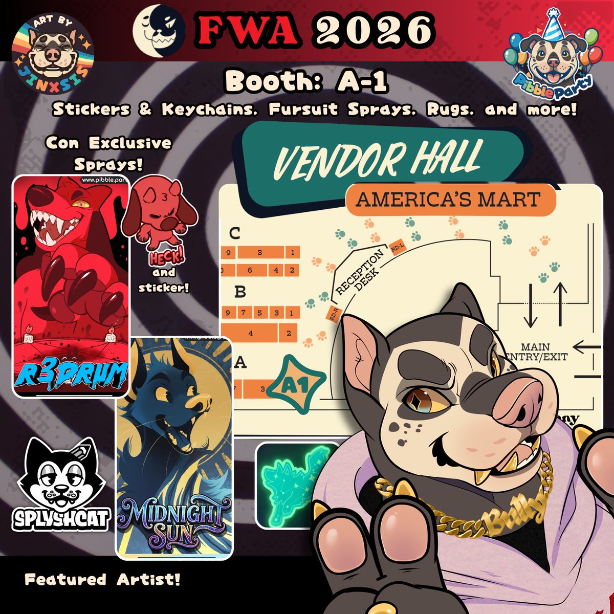 ⭐Jinx ✨ @ FWA Booth A-1 tweet media