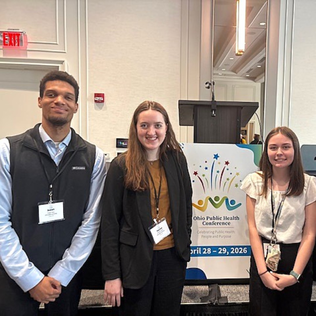 KentCPH's tweet photo. Shoutout to our incredible #KentCPH doctoral students Abdulwasiu Ibrahim and Kinjal Nayak who represented us at the Ohio Public Health Conference last week and presented their research posters. We’re so proud of your hard work, dedication, and passion! https://t.co/0m3w10qZaN