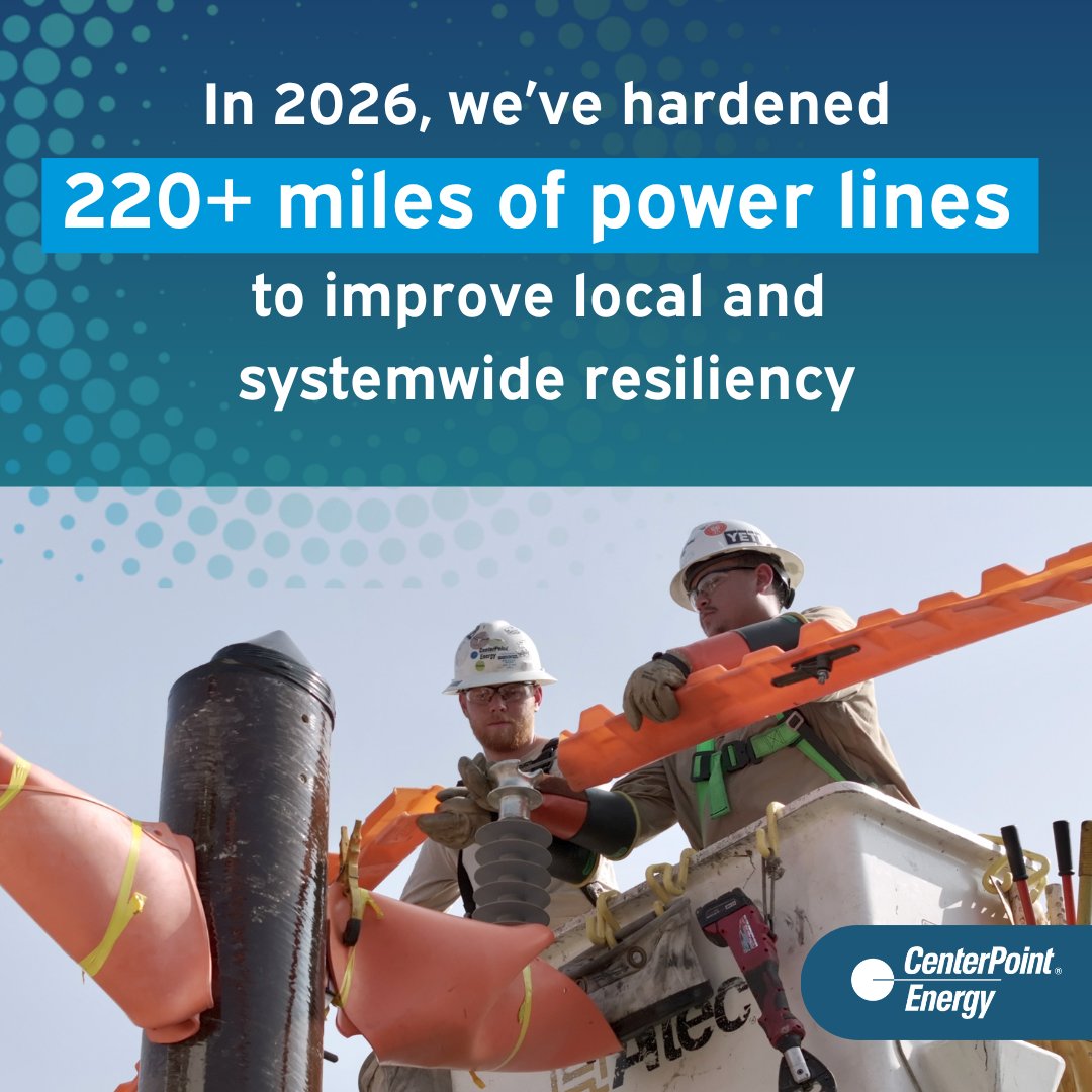 CenterPoint Energy - Texas tweet media