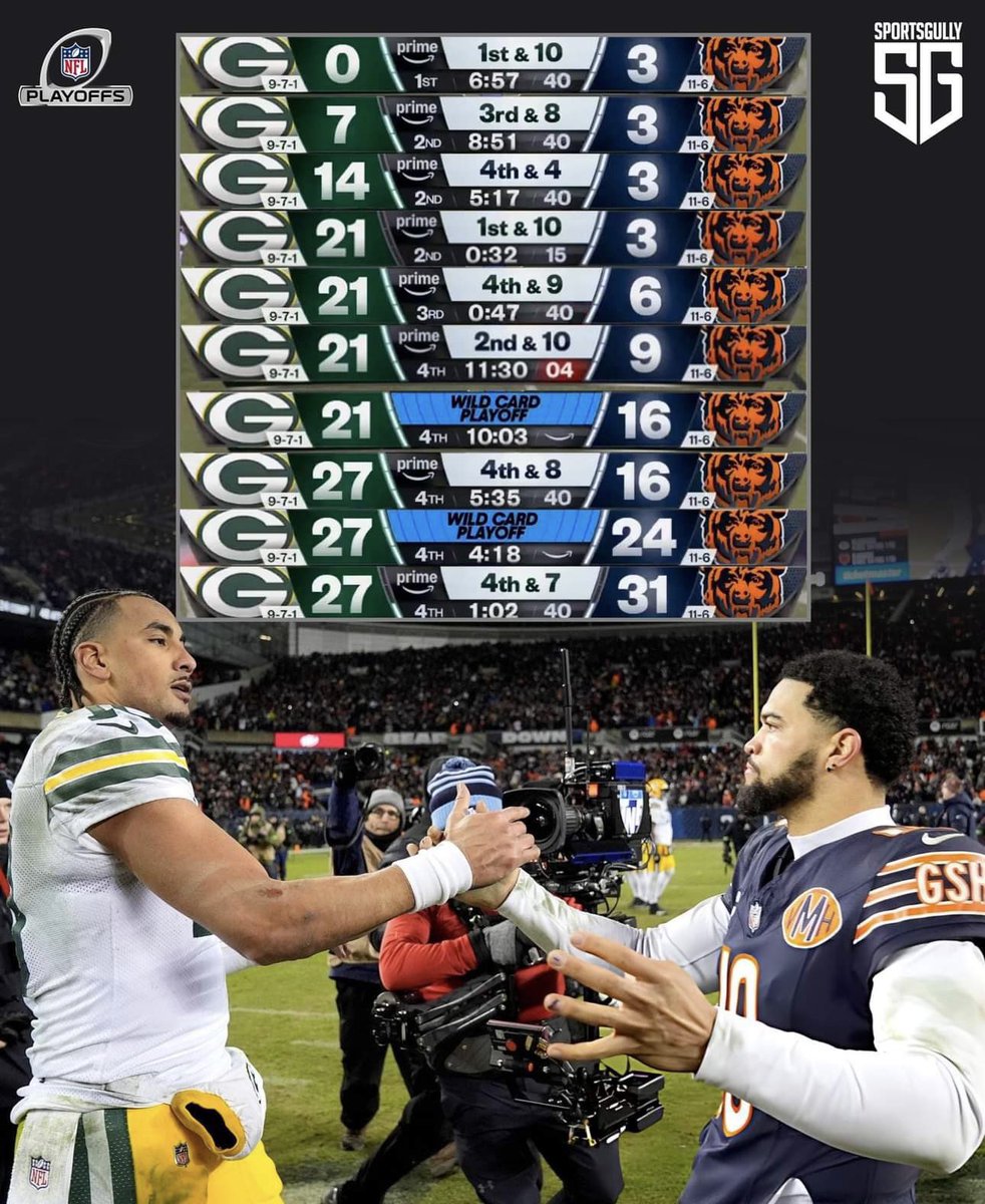 ChiBearsMuse's tweet image. Pure definition of “It’s not over till it’s over.”