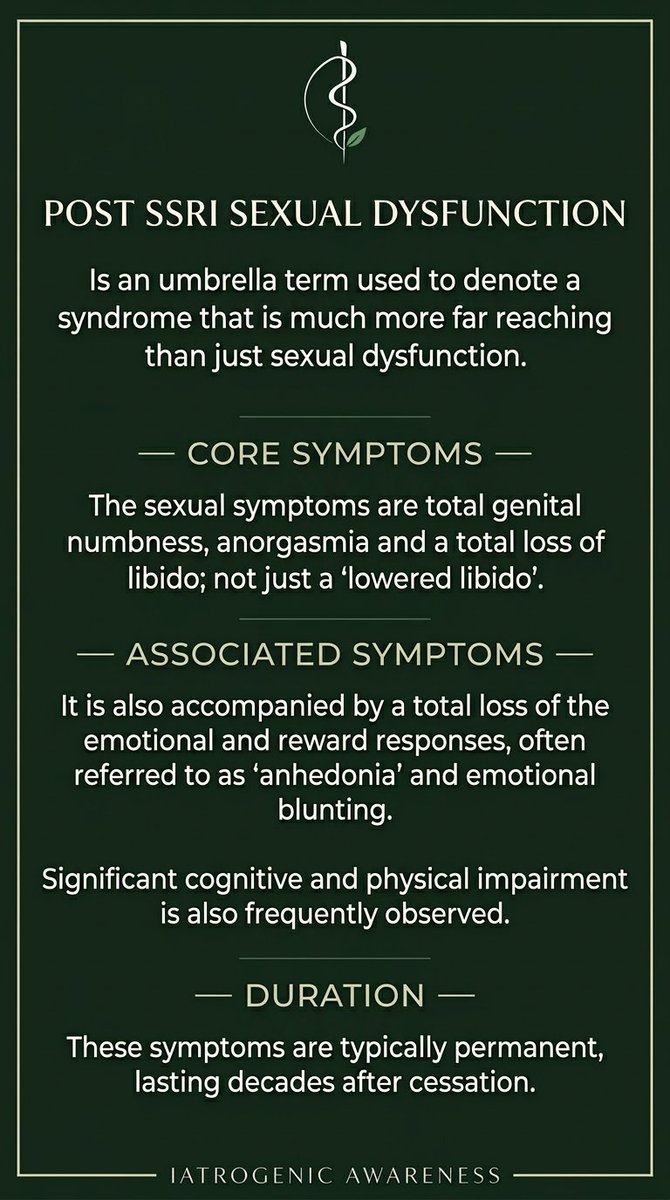 iatrogenicaware's tweet image. SSRIs can destroy lives, permanently.