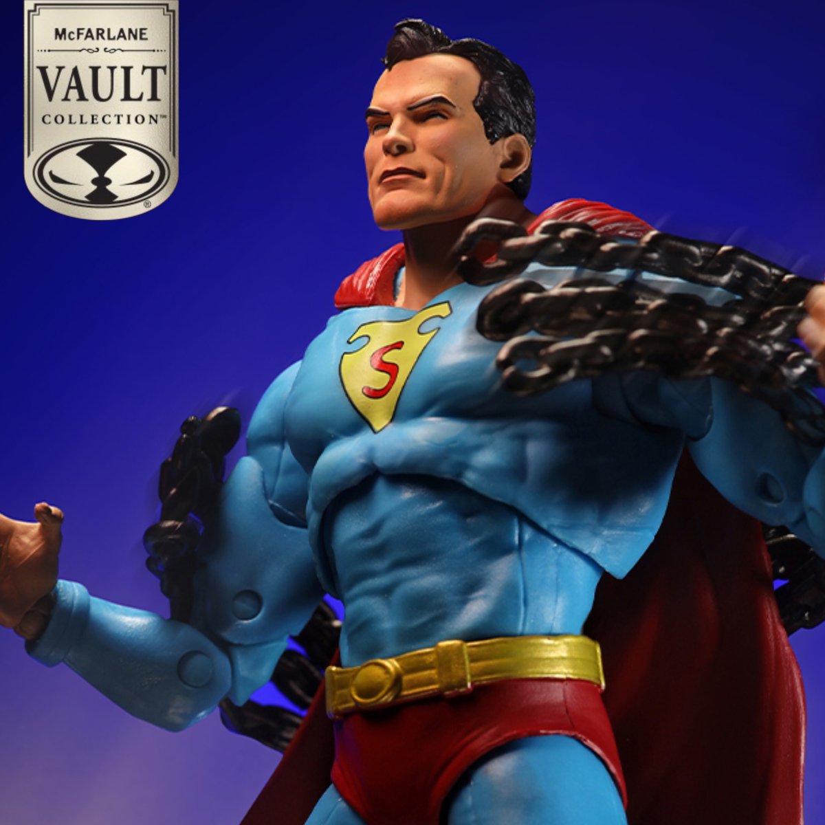 Mephitsu's tweet image. Picked from the McFarlane back catalog and releasing under the new McFarlane Vault Collection banner are these figures of Wonder Woman, Superman, Batman, Joker, and Spawn

mephitsu.co.uk/post/the-mcfar…

#McFarlane #VaultCollection #DC #Spawn
