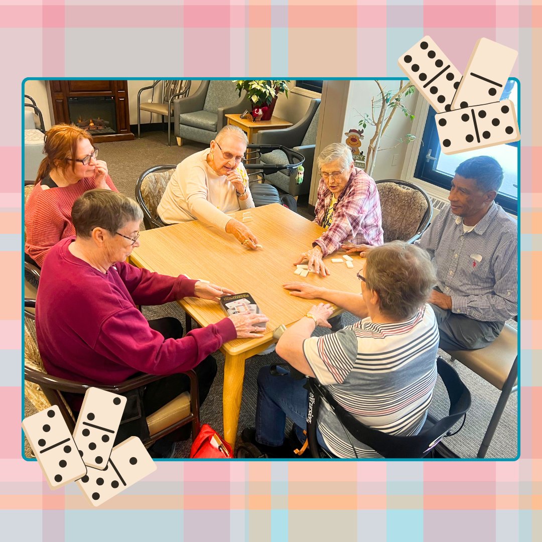 GEFSeniors's tweet image. Dominoes, laughs, &amp;amp; time together. Small moments of connection can have a big impact on our #wellbeing. ❤️ Find more #MentalHealthWeek resources at: cmha.ca

 #ComeTogetherCanada #ConnectionMatters #YEGseniors
