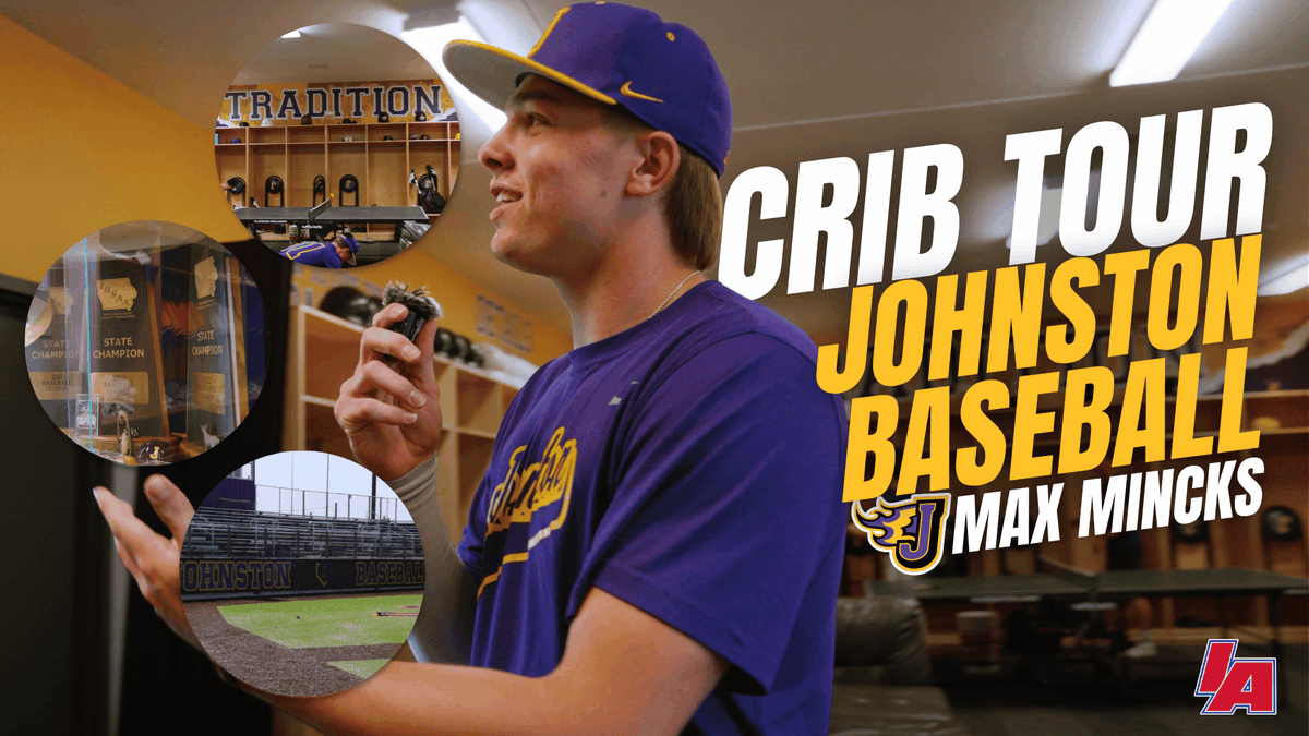 iabaseball1's tweet photo. 🏠 CRIB TOUR - JOHNSTON EDITION 🏠

@JohnstonDragons were nice enough to give us a full-access tour of their incredible facilities, and you can check it out now on IAsportz YouTube!

We're excited to bring more of these to you this summer!

#IAbaseball X #iahsbb https://t.co/M3CWrc8Er3