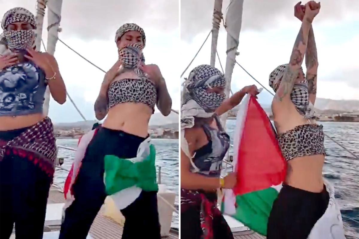 Gaza flotilla activists ripped for provocative dance while demanding release of accused sex predator trib.al/xMcOP8u