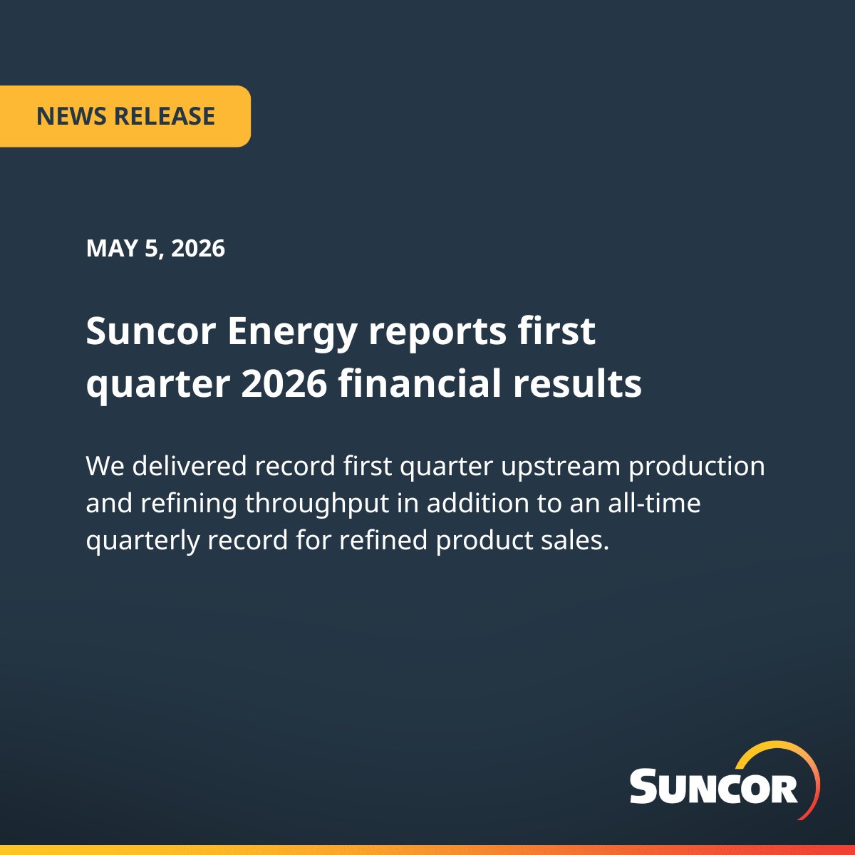 Suncor tweet media