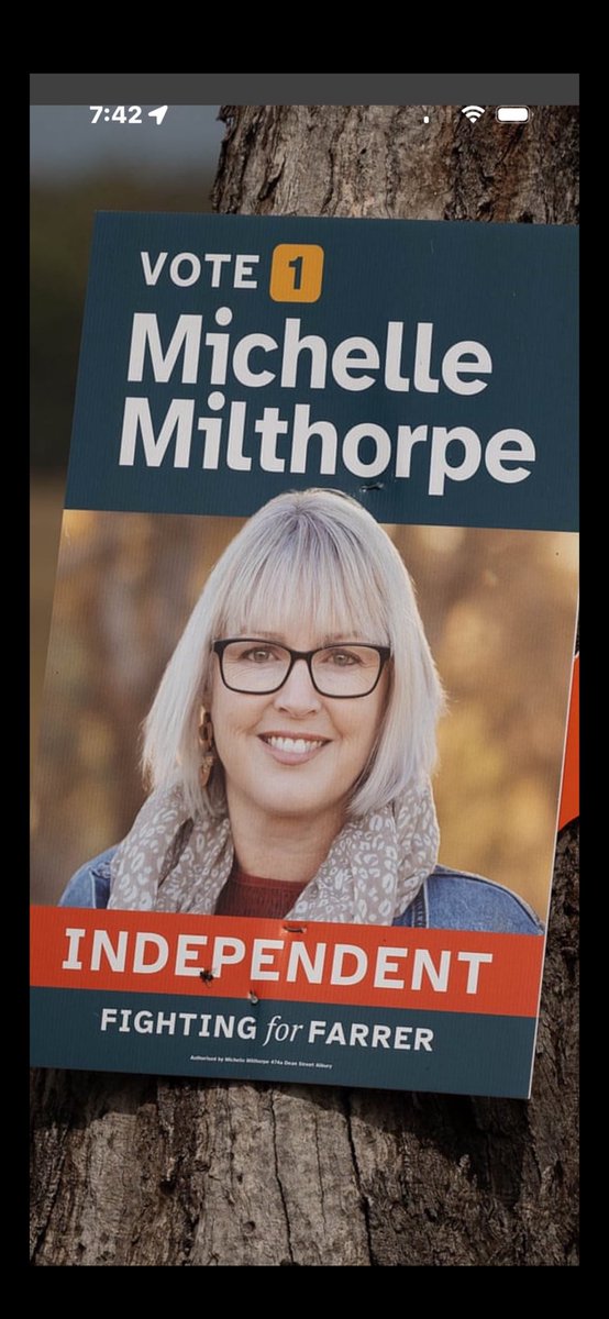 Igh0108's tweet photo. Surly the safe choice is easy in #FarrerByelection ๐ณ
#AngusHanson @australian
#auspol @SkyNewsAust #7News #9news #Credlin #Farrer @Ausbobsmit https://t.co/qP4DA3H0rV
