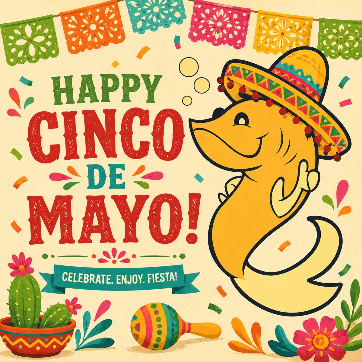 YPM_AGENCY's tweet photo. Mexico beat France at the Battle of Puebla, so we’re skipping the French fries today and celebrating with tacos 🌮

Happy Cinco de Mayo! https://t.co/9CG1U6i74q