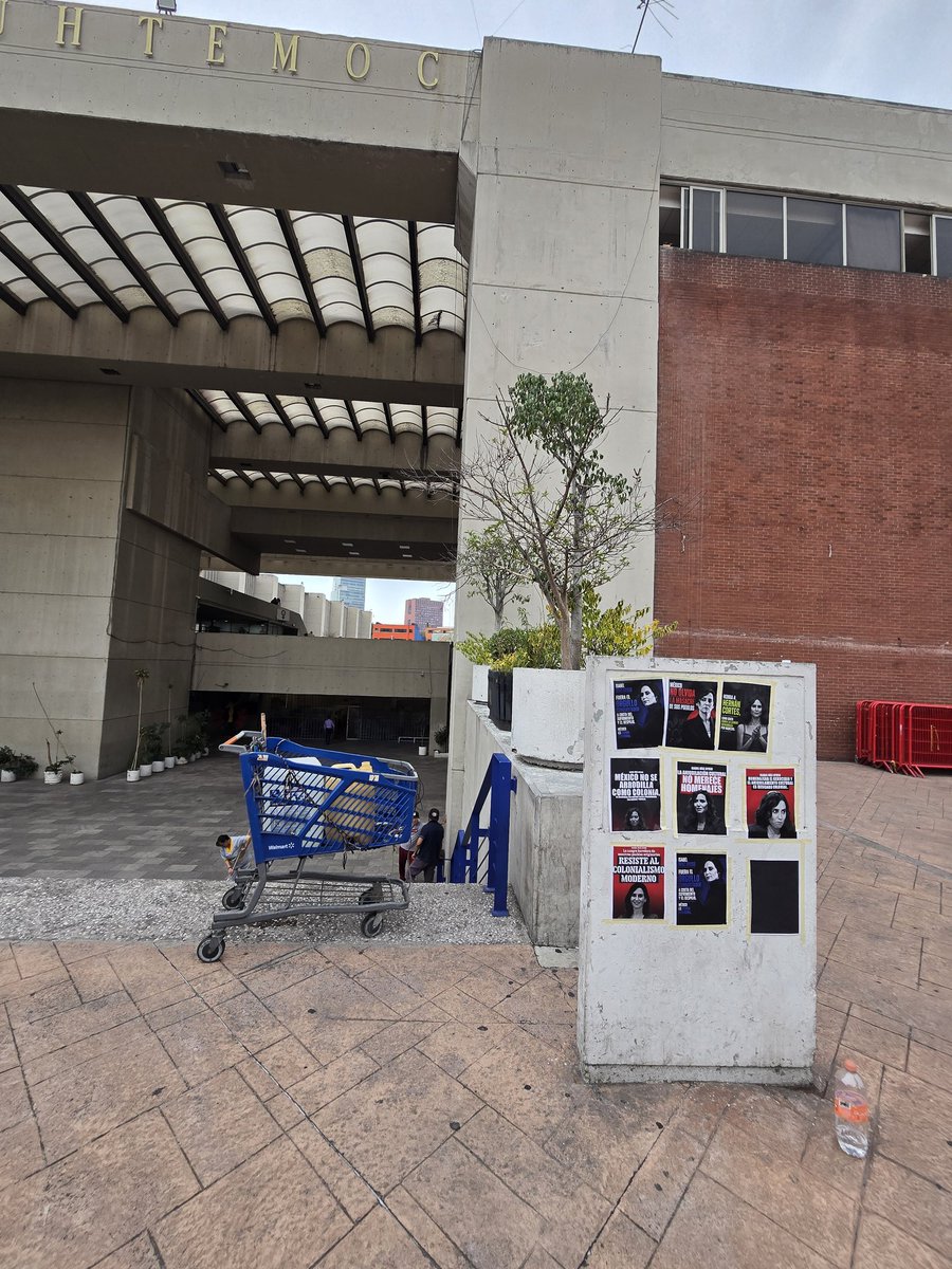 Venimos a la Alcaldía a manifestar el malestar del pueblo de México. 

Sí Cuauhtémoc viviera contra <a href="/IdiazAyuso/">Isabel Díaz Ayuso</a> y <a href="/AlessandraRdlv/">Alessandra Rojo de la Vega</a> estuviera 

#VivaMexicoSoberano