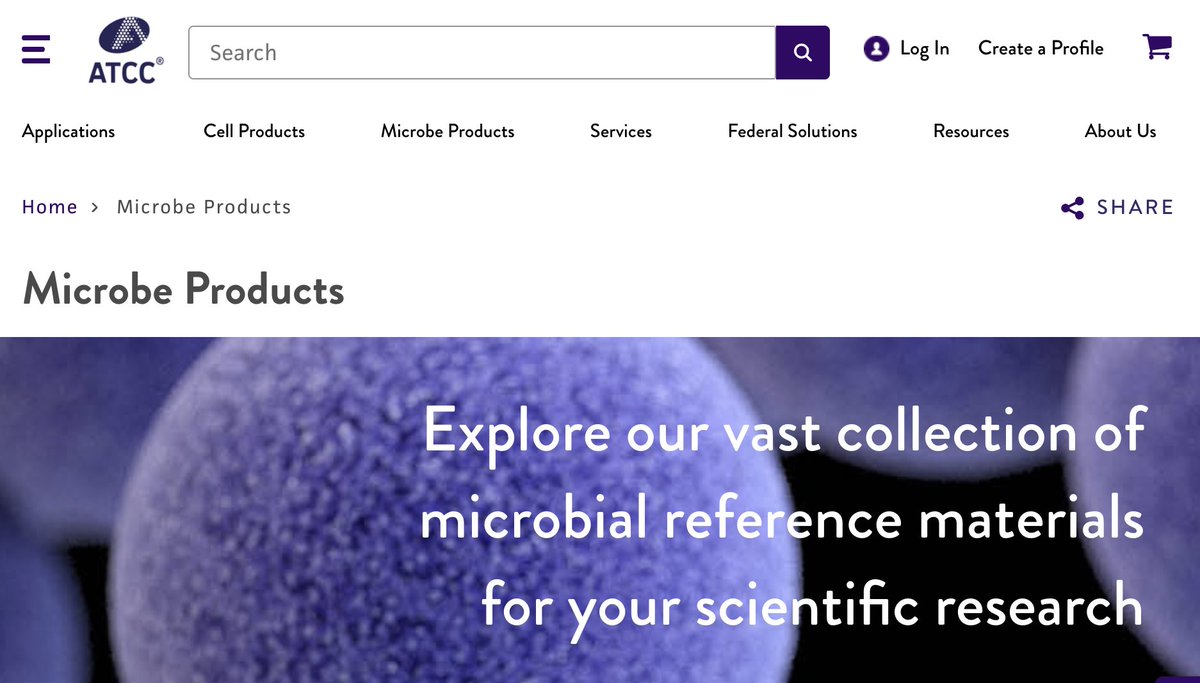 USCCN3's tweet photo. 🎉 Welcome to the #USCCN Registry: the American Type Culture Collection – ATCC @officialatcc!
Founded in 1925, ATCC is the leading biological resource center in the US with 6,400+ bacteria, 7,800+ fungi, 1,100+ viruses, cell lines, and more.
🔗 https://t.co/mQQx3C1f6v https://t.co/8CIoObzATb