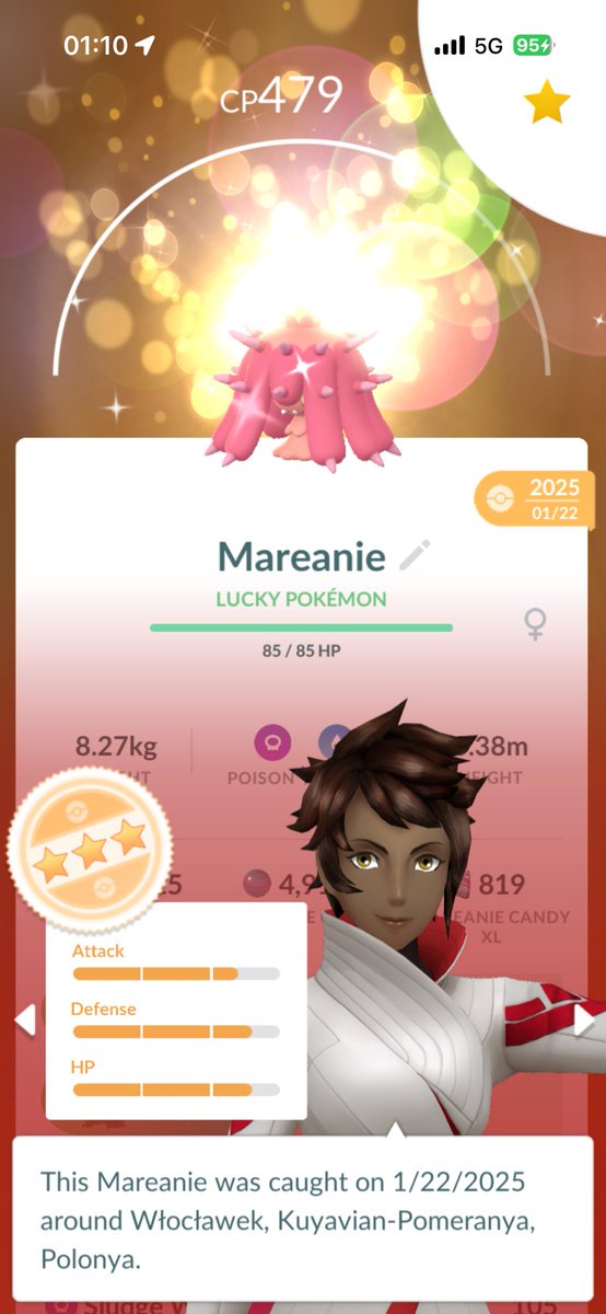 kingdeoxys_tl50's tweet image. I just traded remotely with @oskiw2010 and got Shiny Mareanie. Thank you so much! ✨✨✨🤗🫶
#ShinyPokemon #PokemonGO #ポケモンGO