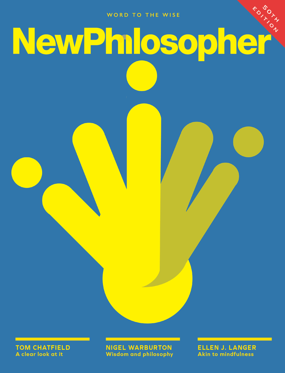 TheNewPhil's tweet photo. 50 editions of New Philosopher magazine! 

Thanks to our readers, subscribers, writers, artists, interviewees, distributors, staff - everyone who has supported the New Philosopher project over the past 13 years. 

In issue #50 we delve into the topic 'Wisdom': A word to the wise. https://t.co/baVUzCPznC