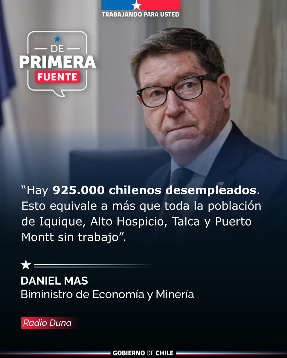 Gobierno de Chile tweet media