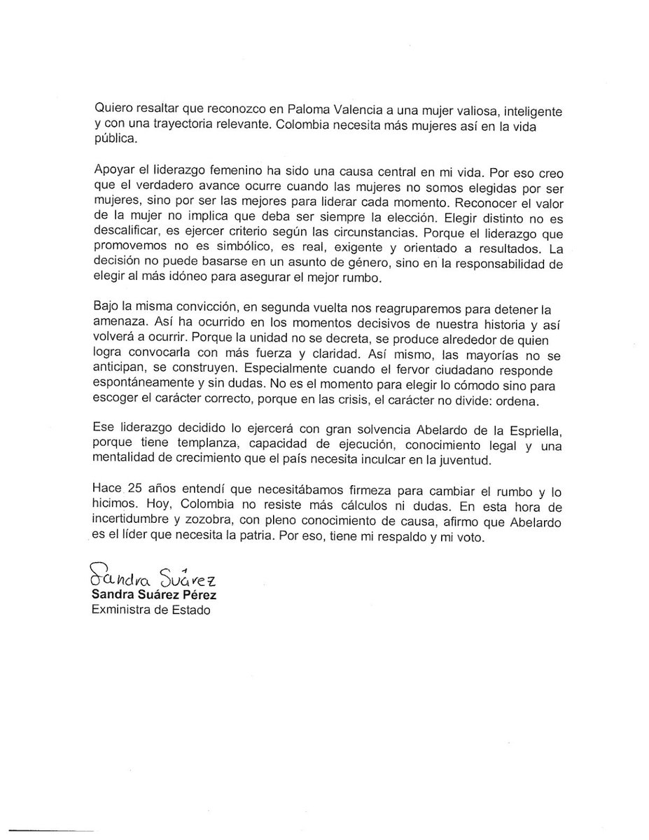 Sandra Suárez tweet media