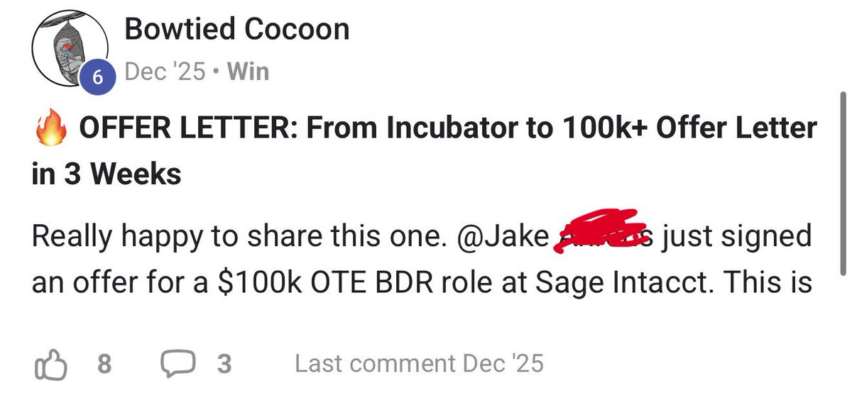 BowTiedCocoon | Enterprise Sales Hiring tweet media