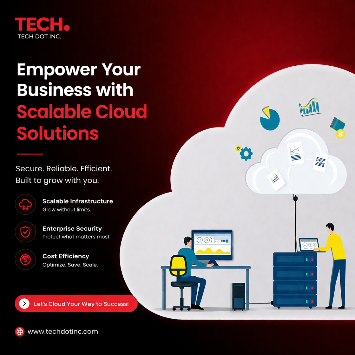 techdotinc's tweet photo. Cloud is no longer optional.
It’s the foundation of modern business.

If your systems are not scalable and secure,
they are holding your growth back.

At Tech Dot Inc., we help you move, manage, and scale with the right cloud strategy.

#cloudsolutions #cloudcomputing https://t.co/9Xjr2ze7fD