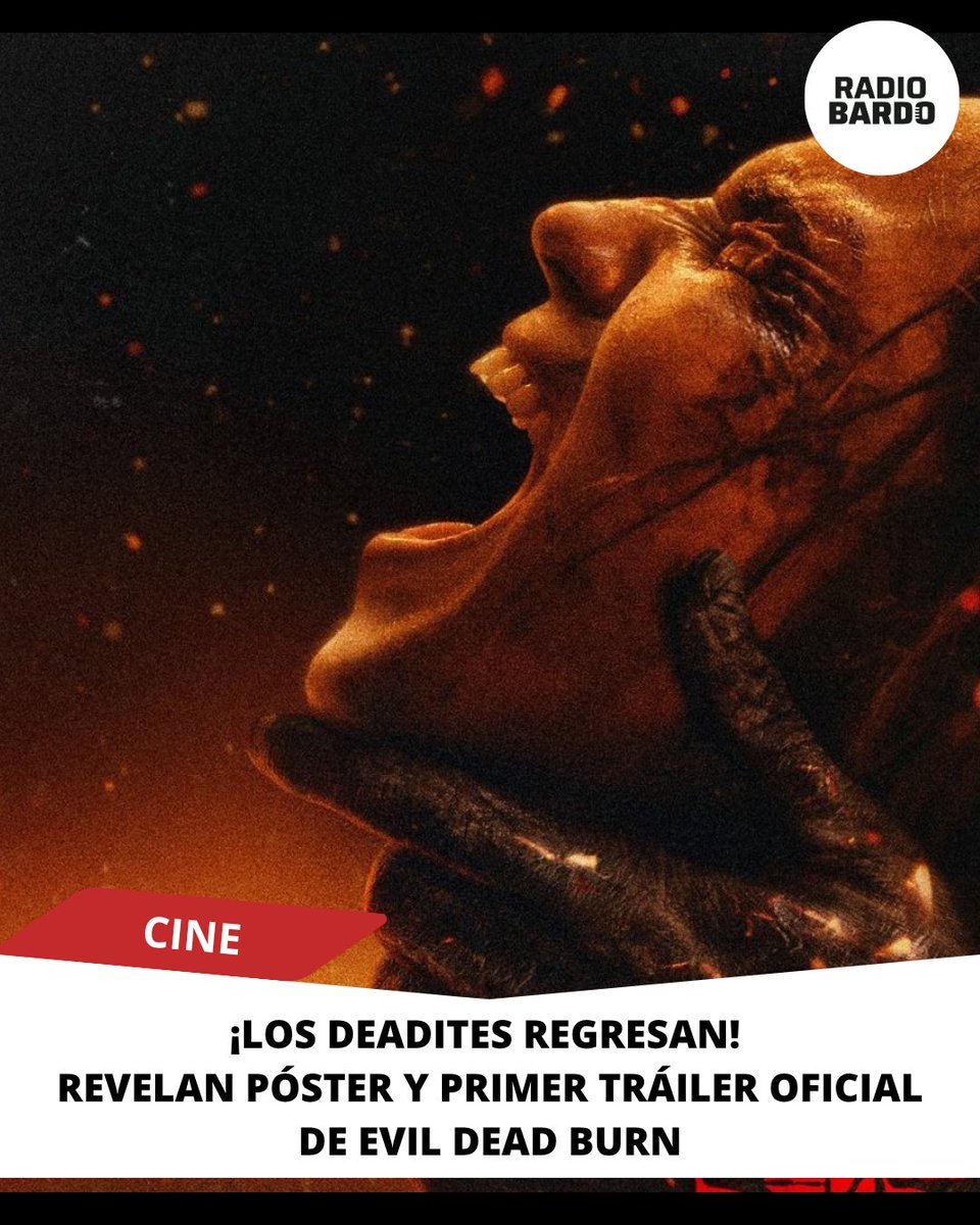RadioBardo's tweet image. #Cine | Evil Dead Burn reveló su primer póster y tráiler oficial. Esta cinta será la sexta entrega de la saga Evil Dead y la tercera película independiente de la franquicia tras Evil Dead Rise (2023). La pelicula esta fijada a estrenarse el 10 de julio de 2026.
#RadioBardo