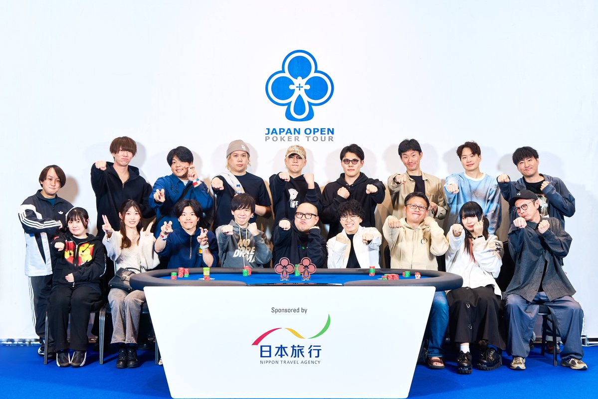 JOPT / Japan Open Poker Tour tweet media