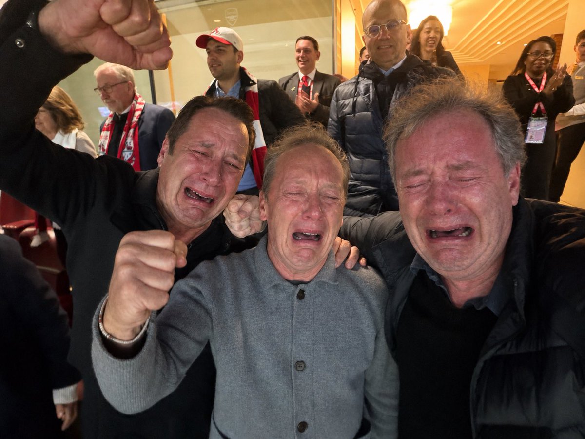si_dodd's tweet photo. @piersmorgan @thedavidseaman @LeeDixon2 Here’s the same photo on 30 May after the final 😂😂 https://t.co/NTRtqr5gYM