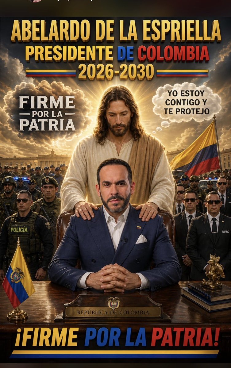 ArmandoCastroP3's tweet photo. @ABDELAESPRIELLA Que Dios lo bendiga por su valentía y determinación para enfrentar el mal y la corrupción https://t.co/jE9z98D24p
