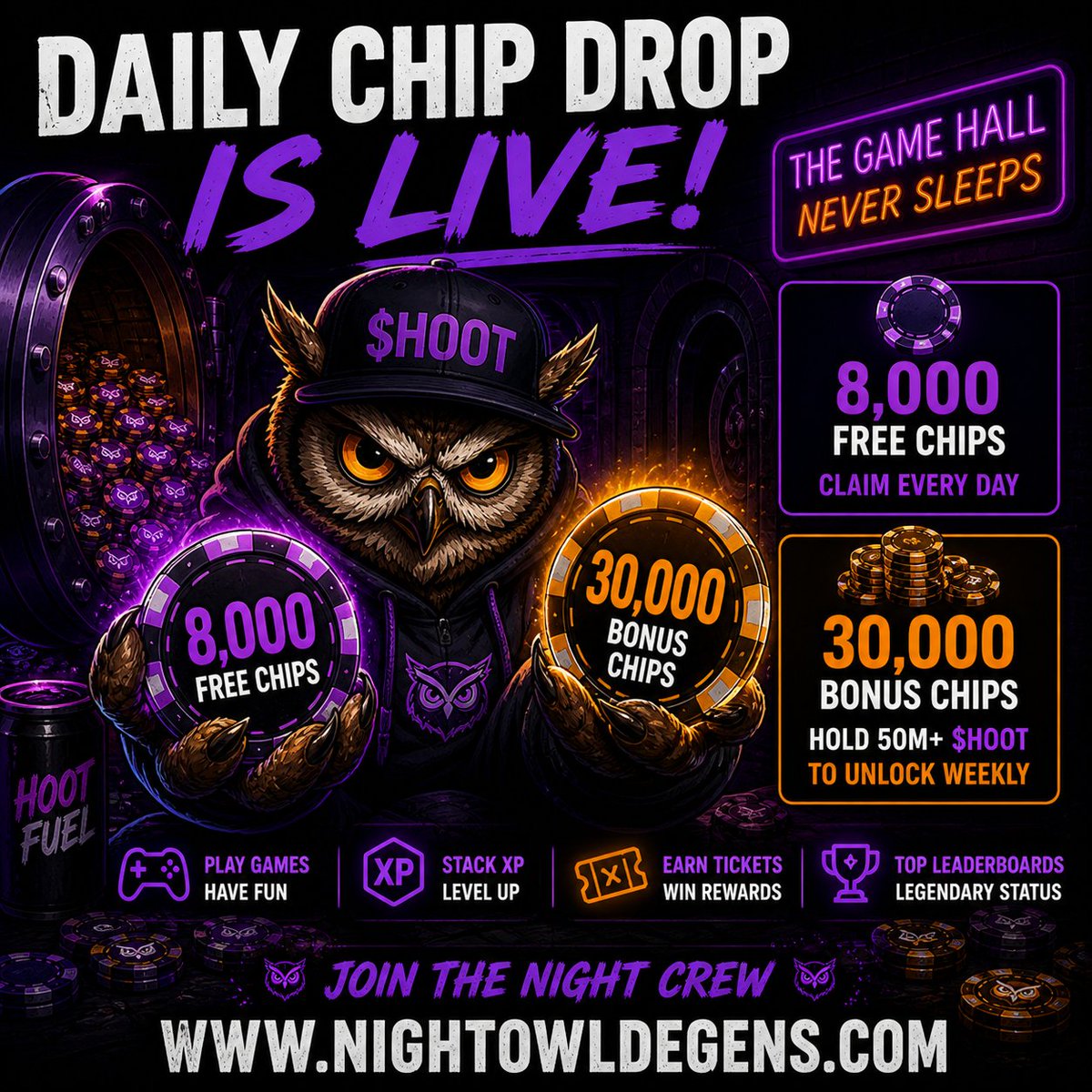 Night Owl Degens $HOOT tweet media
