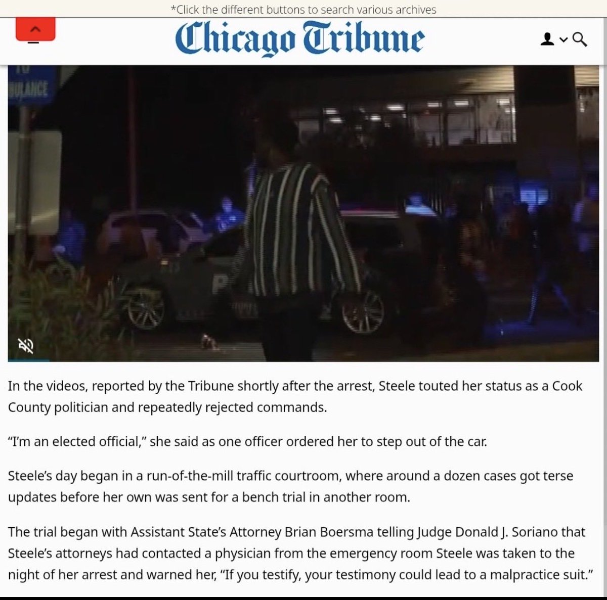 DanButtersChi's tweet image. Today, in Cook County, Illinois an elected official whose sole source of income is on the back of taxpayers )l(in multiple states, illegally) was found not guilty for a DUI.

She smashed into multiple cars.

She had an open container of alcohol in her car.

She was allowed to