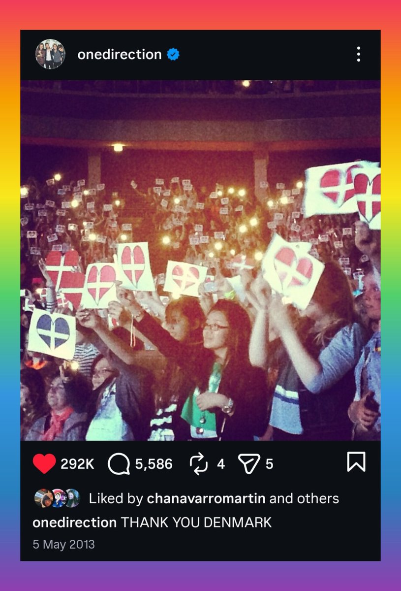 KStomska's tweet image. 13 yrs ago today One Direction posted this photo after the show in Denmark 
#OneDirection #Throwback #Memories