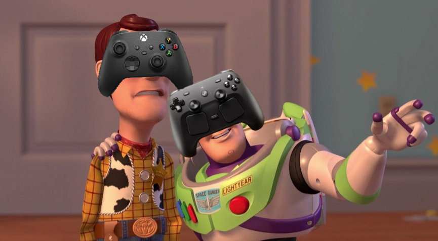 revmatek's tweet photo. #SteamController #Steam #PCGaming #GamerProblems #Gamer https://t.co/zur9yVAo0x