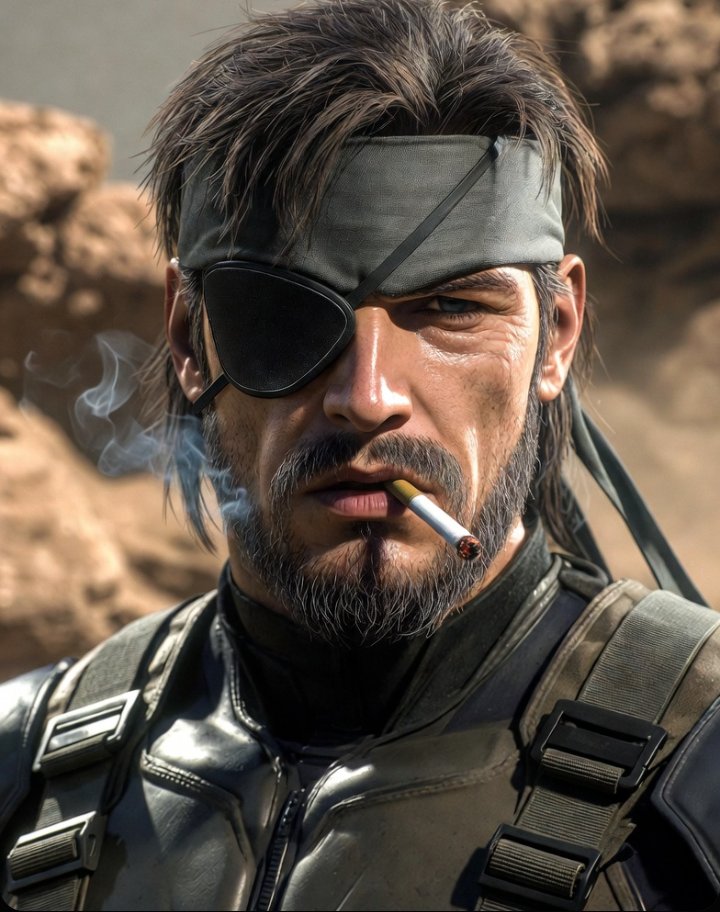 PESEDITING's tweet image. #metalgear4 #snake