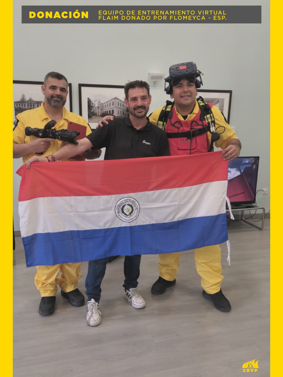 AmarillosCBVP's tweet photo. Nos complacemos en comunicar la incorporación de un moderno sistema de entrenamiento basado en realidad virtual, de la reconocida marca internacional FLAIM Systems donado por la Empresa Flomeyca https://t.co/UE9JLrGm46