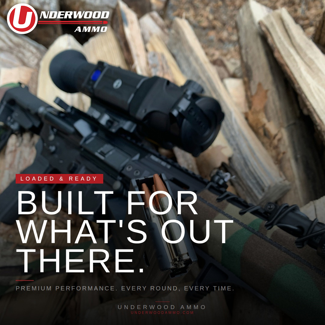 UnderwoodAmmo's tweet photo. Out thereโฆ itโs unpredictable.
Your gear shouldnโt be.
Built for whatโs out there.
๐ฏ
#UnderwoodAmmo #BuiltForIt #PreparedMindset #AmmoLife #StayReady #EveryRoundCounts #OutdoorLife #TacticalGear #HuntingReady https://t.co/RHIlHp1iV1