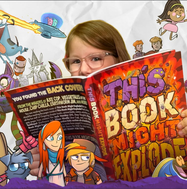 rich_werner's tweet photo. IT IS CHILDREN'S BOOK WEEK! My pic of course is THIS BOOK MIGHT EXPLODE.

A massive 200ish page book filled with stories, activities, projects and more.
And better yet, there is more than 1! You can get issue 1 now for just $10.00
And then you can subscribe to get new books in the mail.
I am part of this project along with many other amazing artists and writers who have worked on projects such as,
Teen Titans GO!, Ducktales, Animaniacs, Star Wars Jedi Academy, Plants vs Zombie and more!
Get yours today!!!
Don't make Dumplin sad or he might EXPLODE!!!
https://t.co/4eYtjeEWeh