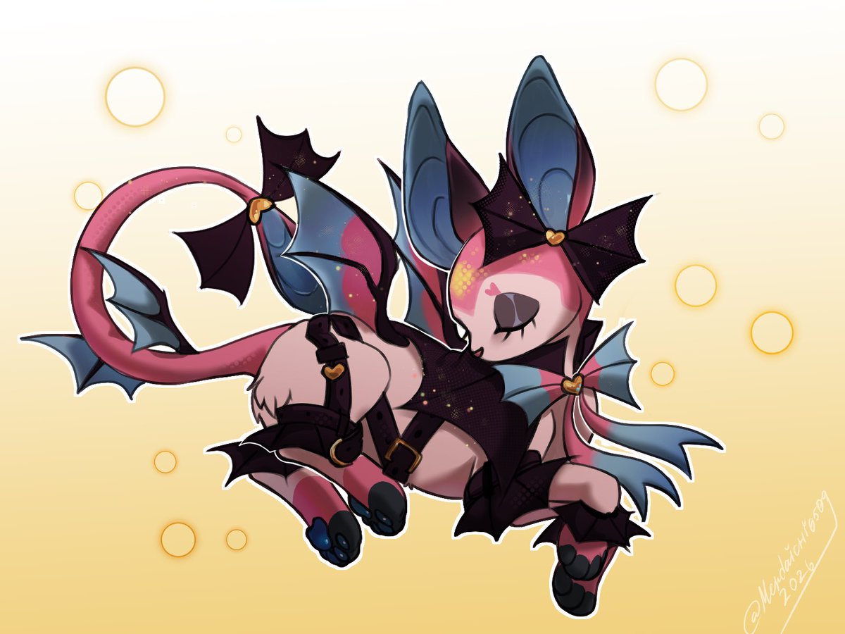 mendaichi0509's tweet photo. Trade art with @hleboke ✨

#eeveelution #pokemon #pokemonOC https://t.co/SMp0dIBNFQ