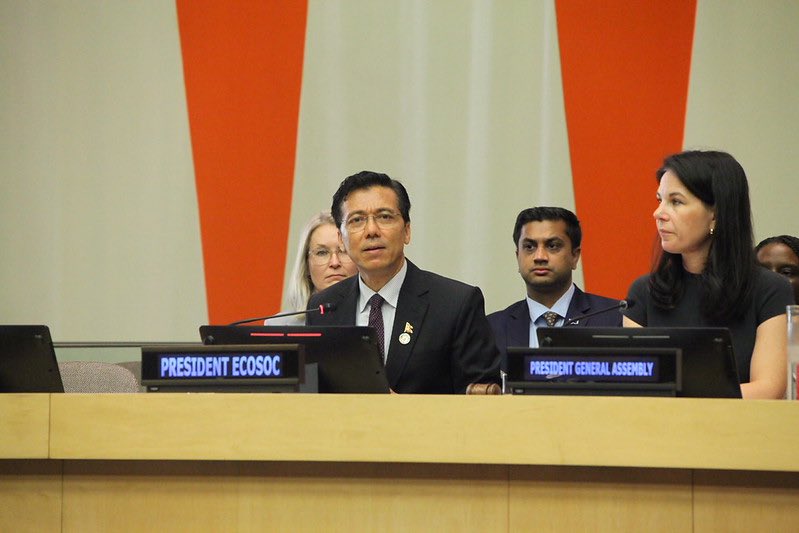 UN ECOSOC President tweet media