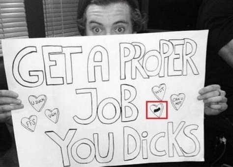 KStomska's tweet image. 13 yrs ago today this was one of the the signs 🤭 at the show in Denmark 
#HarryStyles #Throwback #Memories