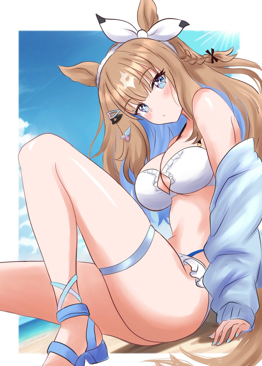 アイと夏の思い出🏝️
 #GWはフォロワーさんが増えるらしい