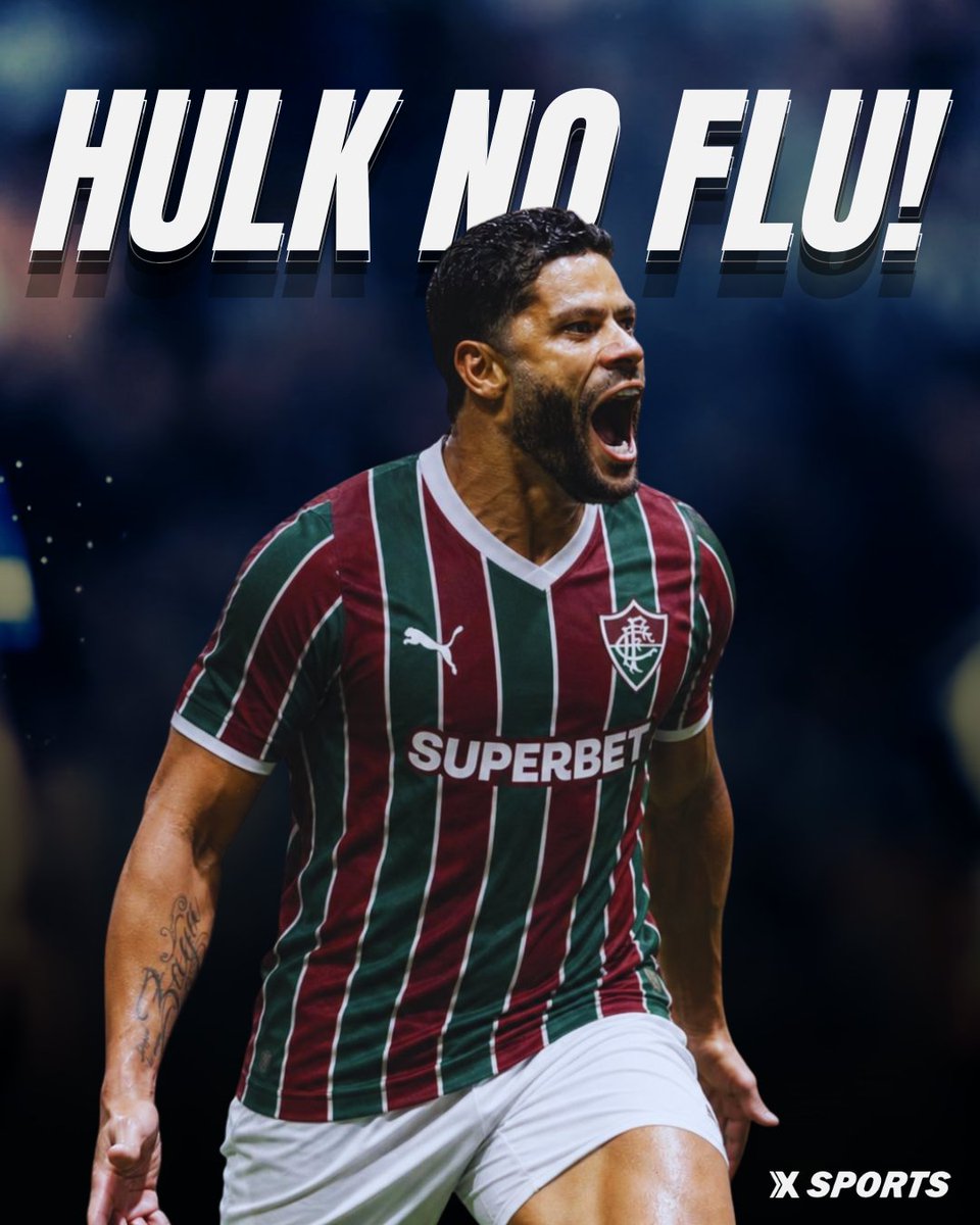 HULK É DO FLUMINENSE 🚨

O Fluminense acertou a contratação de Hulk até o fim de 2027. O atacante chega sem custos após deixar o Atlético-MG e poderá atuar a partir da próxima janela de transferências.

Acerte na Xsports!

#Xsports #Hulk #Fluminense