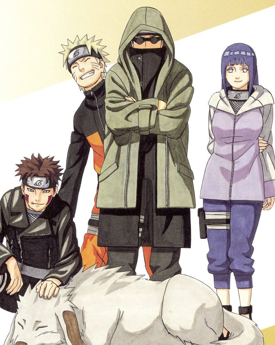 Naruto causally infiltrating other teams