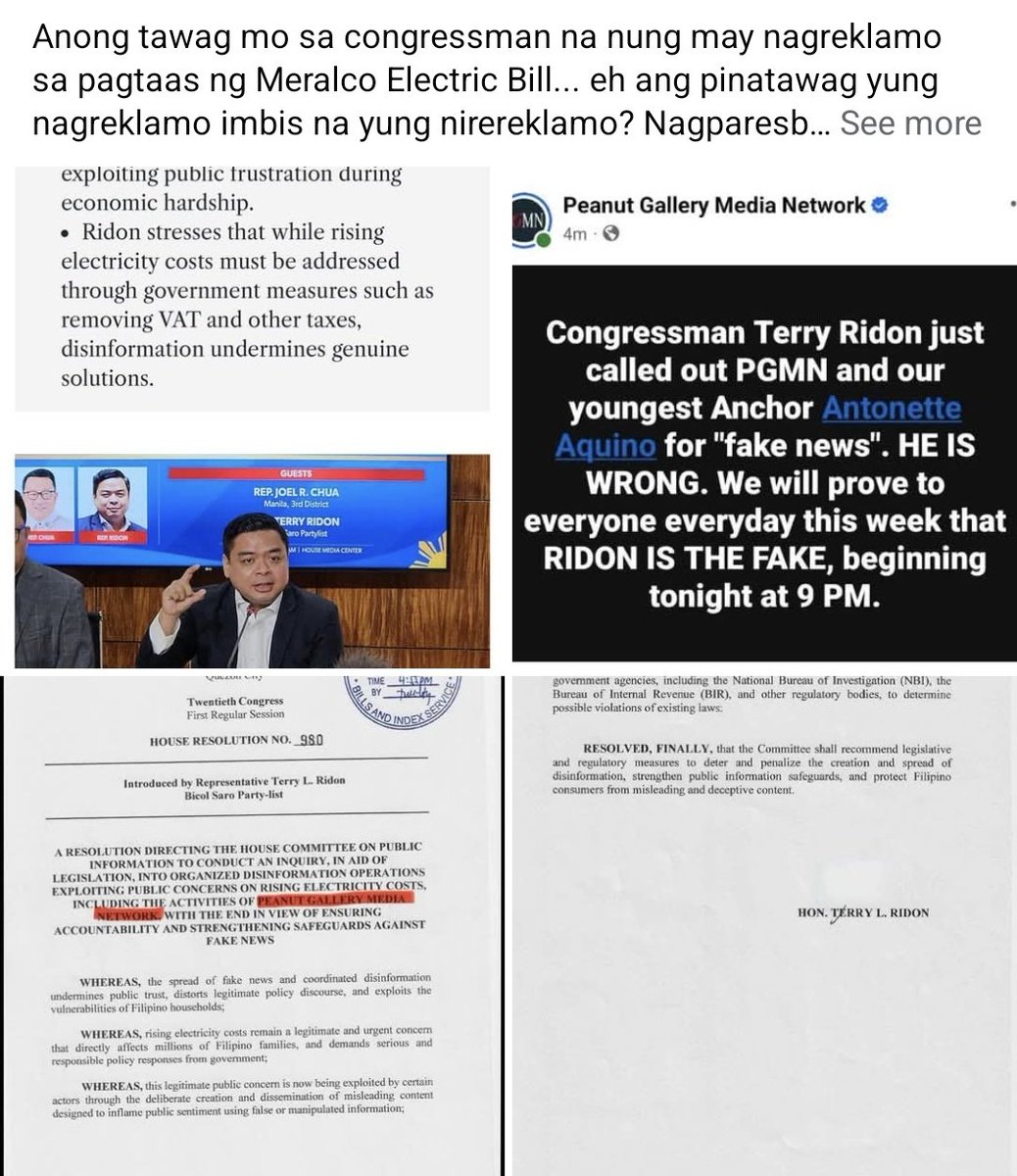 Now you know why Terry Ridon wasn’t fit to chair the Urban Poor. He ...