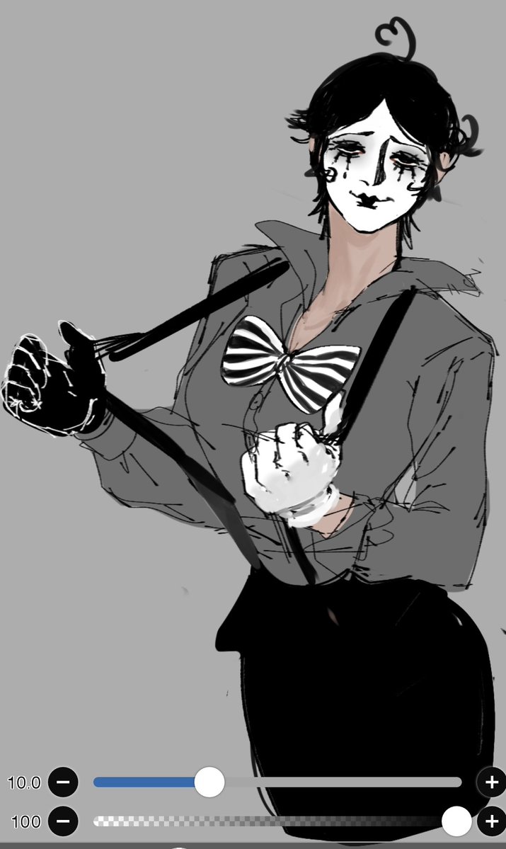 #idvtwt I think I rlly like this mime artist.......😋