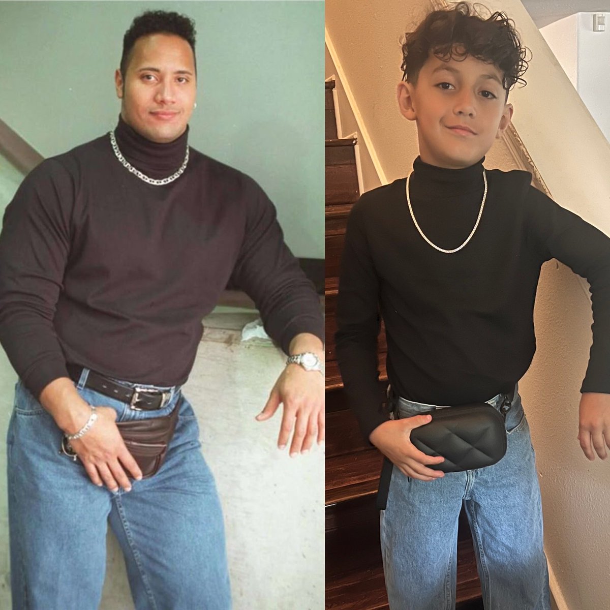 lisalbrown03's tweet photo. Niko dressed as my favorite person for his GT project presentation https://t.co/2Vmasd2Iak