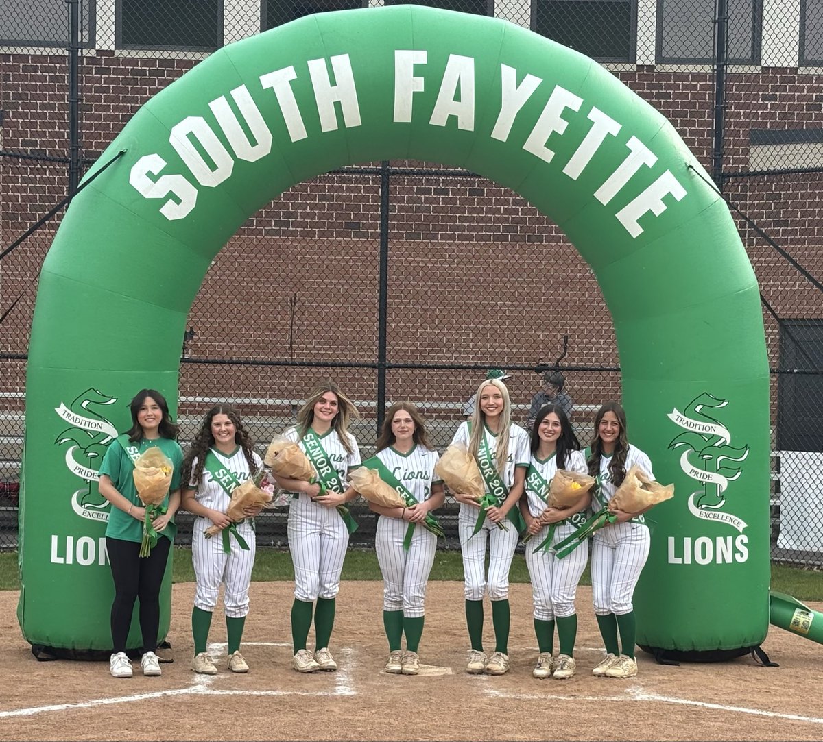sflionssports's tweet photo. Congrats and best of luck to our SF senior softball players: Maya, Julia, Emma, Liv, Makenna, Cam, and Addie!  #SFLionPride https://t.co/RhPyvtKqVm