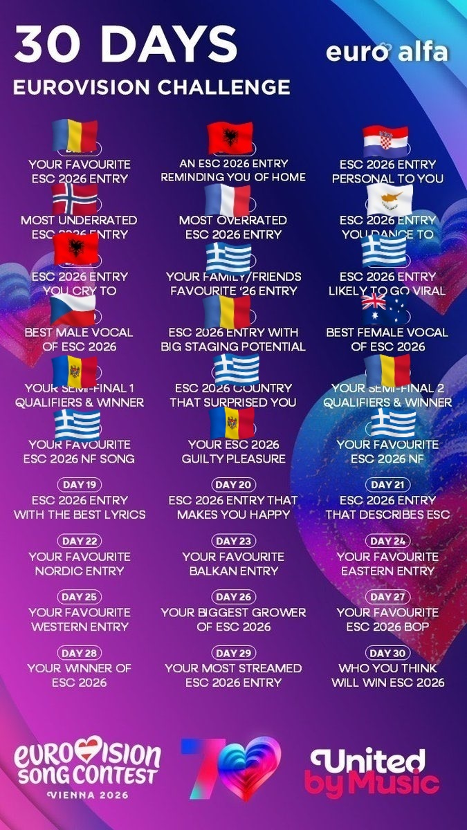 KazzStacy's tweet photo. #eurovisiongr
Guilty pleasure, ήταν και εξακολουθεί να είναι η Μολδαβία
Εθνικός τελικός, το SfG, γιατί επιτέλους η ΕΡΤ φαίνεται να το έχει πάρει ζεστά από πέρυσι (μεταξύ μας, δεν πρόλαβα να δω κάποιον άλλο εθνικό τελικό) https://t.co/aYAtaCoLkm