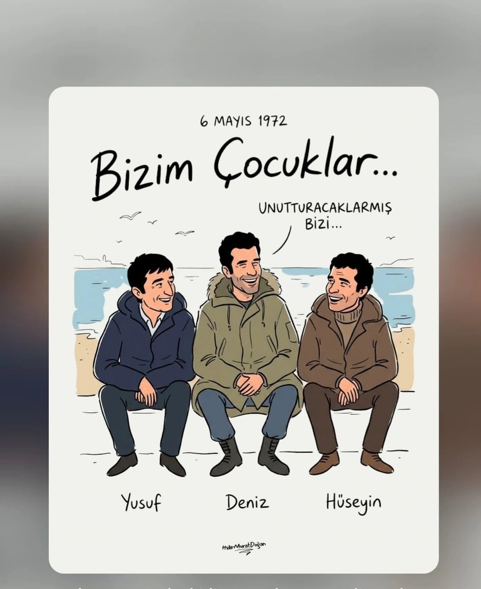 Belki sonra düşüncelerin asilmadigi yere gideriz.#3fidan #6mayis  #DenizGezmiş #yusufarslan  #hüseyininan #karagece
